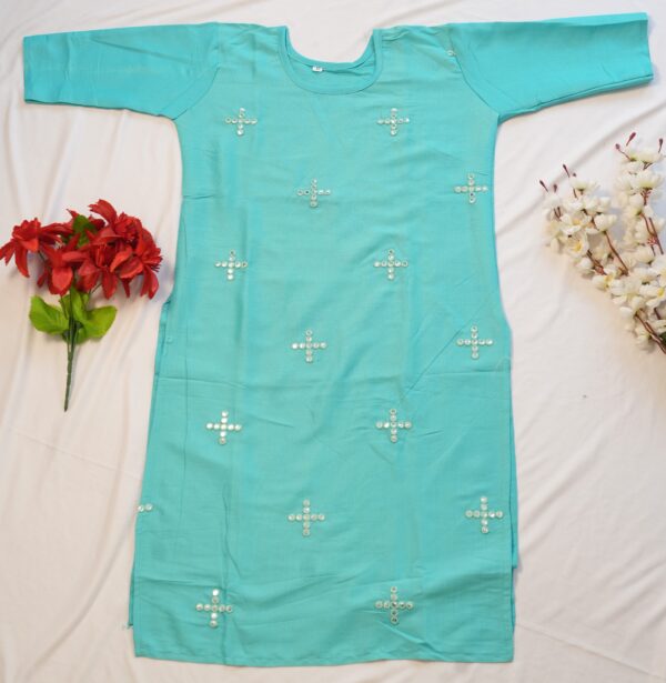 KURTI (MIRROR WORK) 200010171